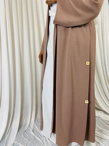 The Omaya Dusty Pink Abaya